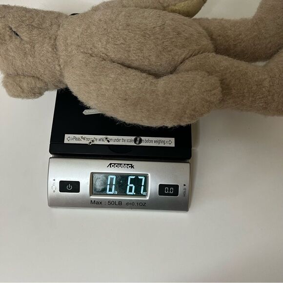 Vintage fully jointed craft bear stuffy - Picture 9 of 9